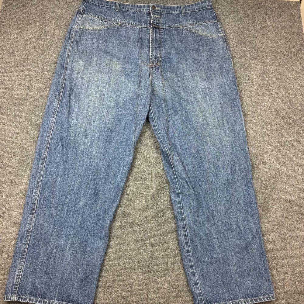 Marithe Francois Girbaud Mens 42M Blue Denim Jeans Loose Fit Vintage Tag Y2K 90s
